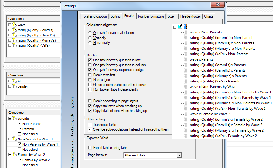 One tab for every response in edge option in askiaanalyse One tab for every response in edge option in askiaanalyse