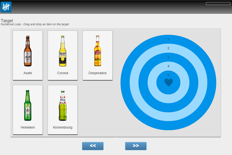 Target survey control