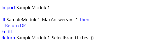 Script Import Module screenshot