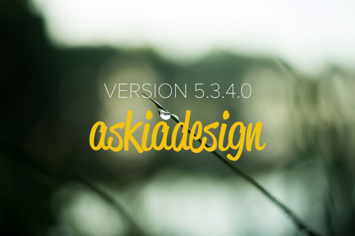 Askiadesign update 5.3.4.0