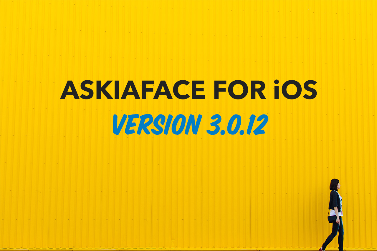 Askiaface for iOS updated to version 3.0.12 header image