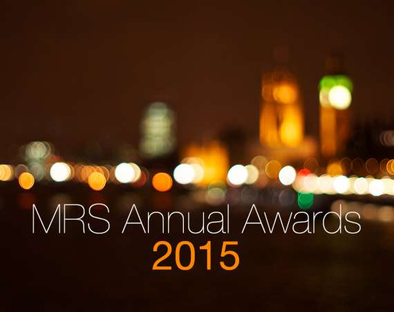 MRS Awards 2015 header image