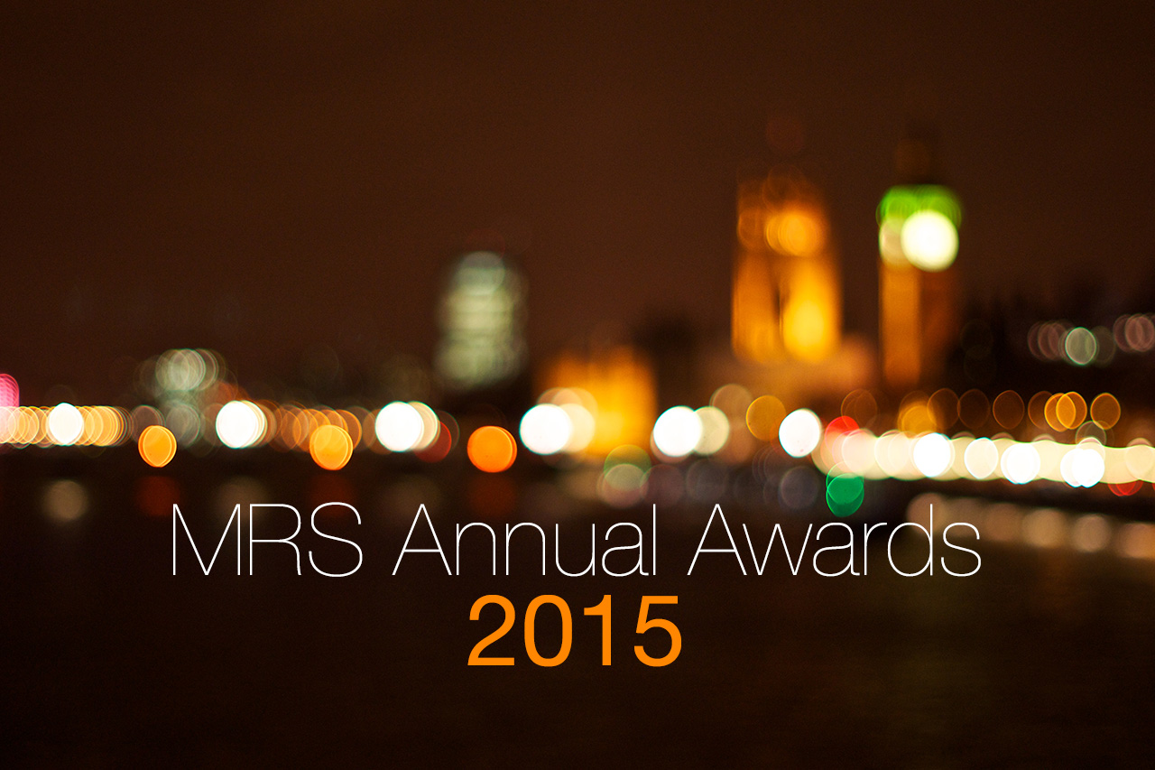 MRS Awards 2015 header image
