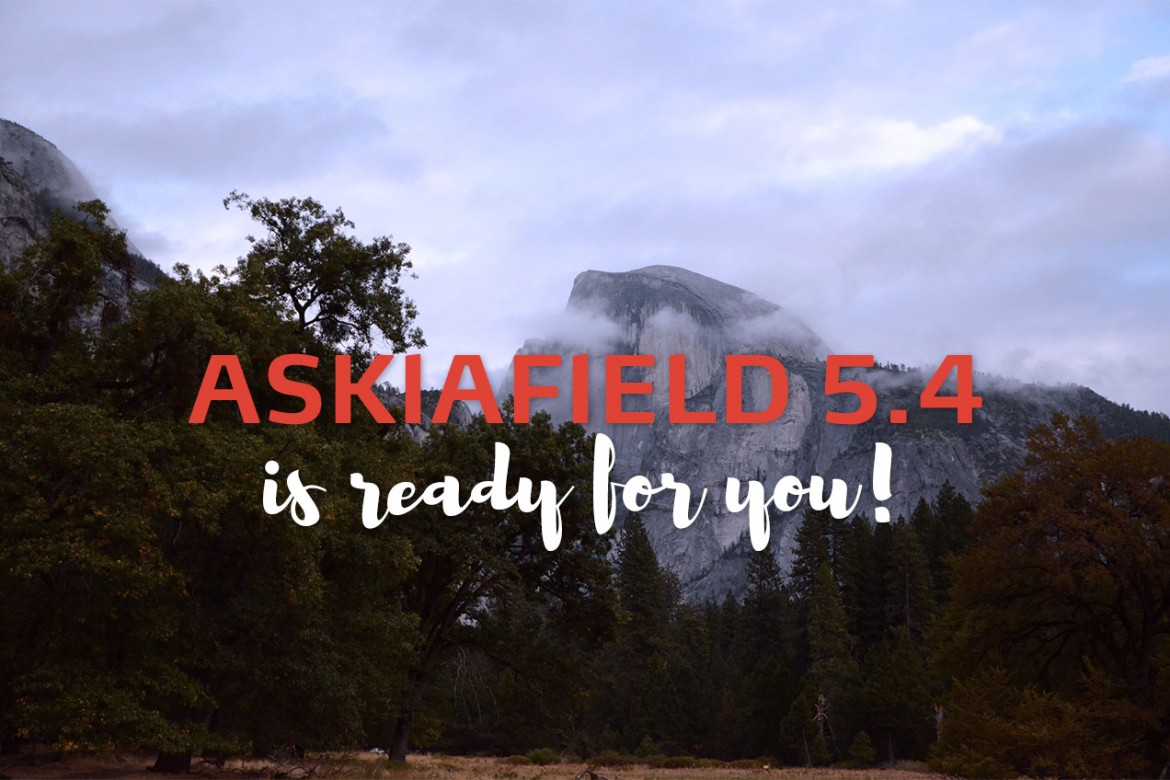 AskiaField 5.4 is ready for you header
