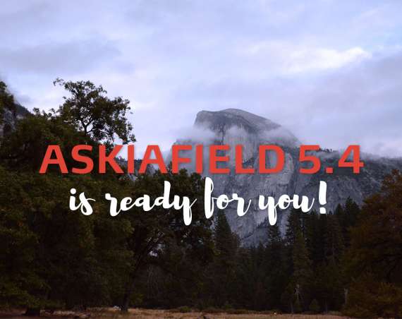 AskiaField 5.4 is ready for you header