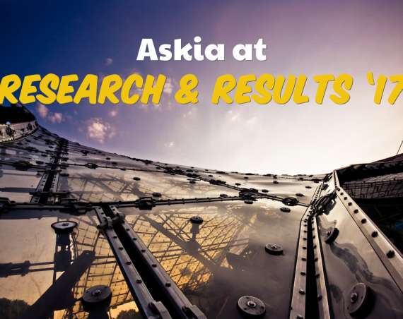 Askia at Research & Results 2017 header image