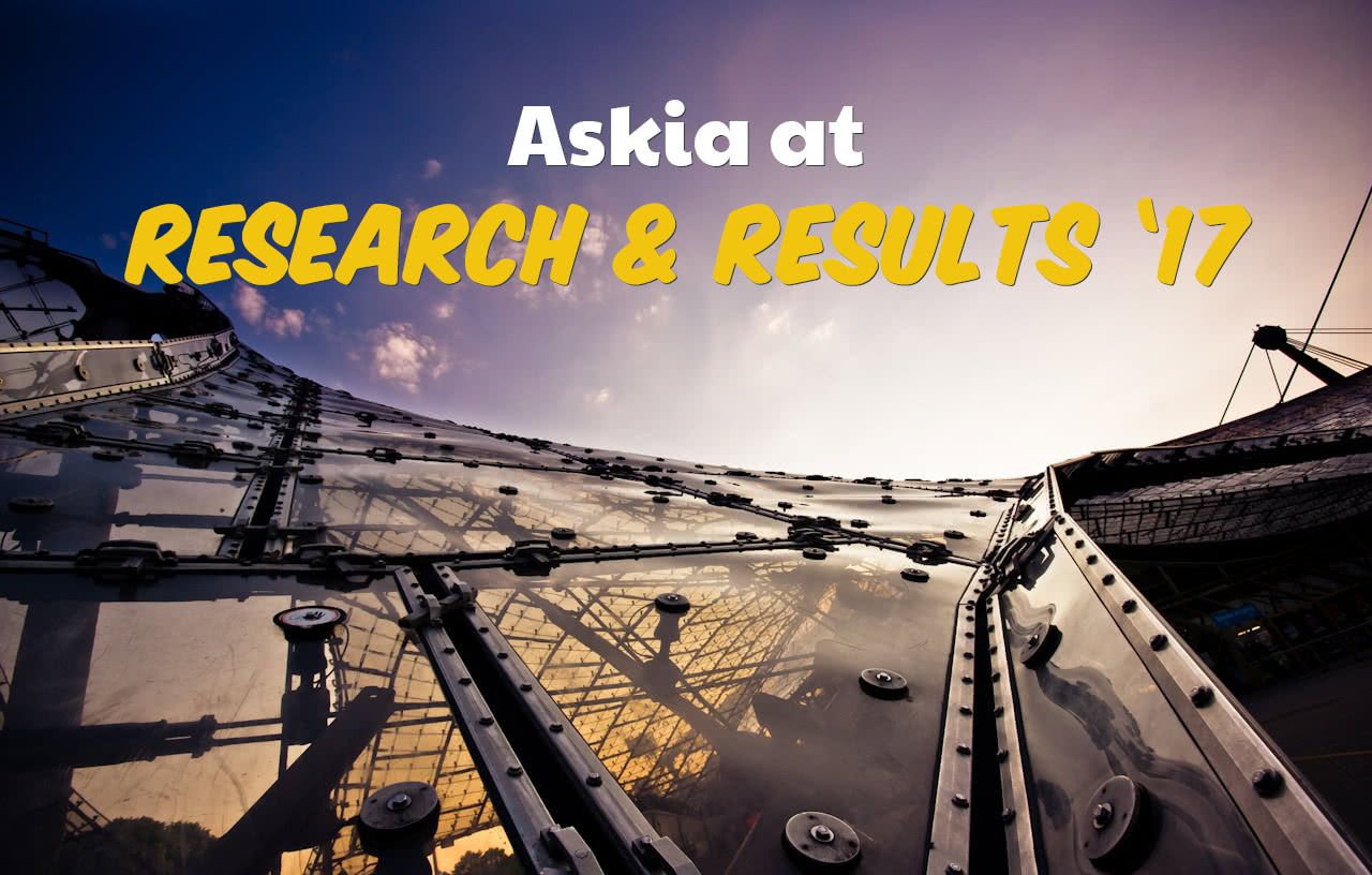 Askia at Research & Results 2017 header image