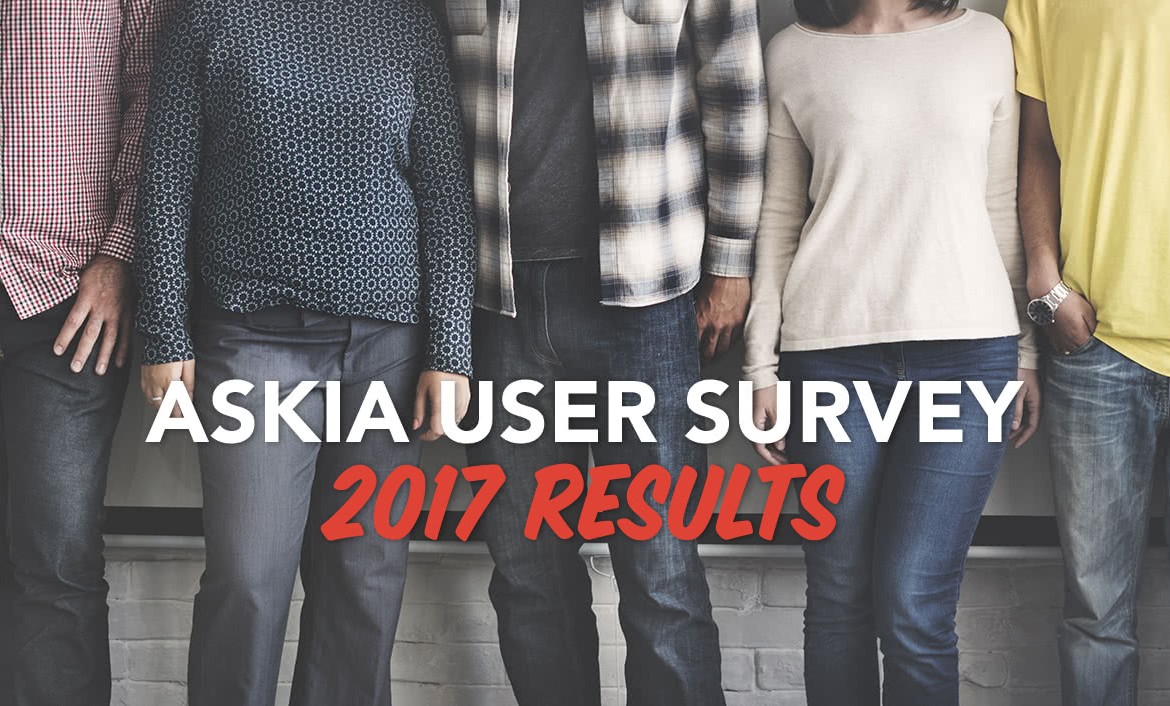 Askia User Survey 2017 results header image