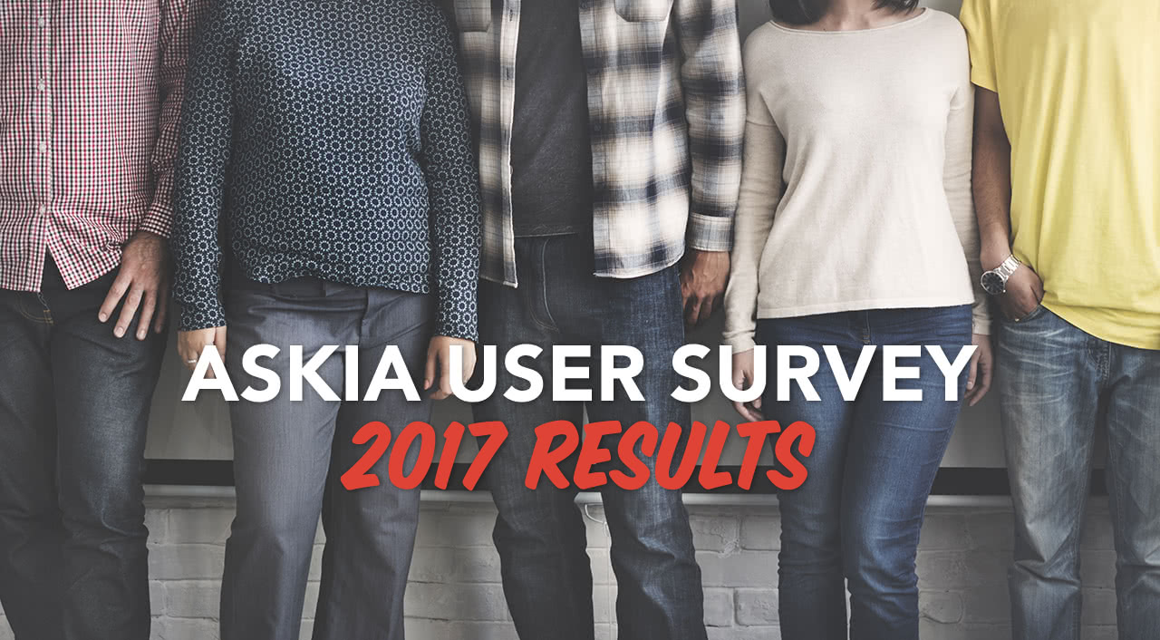 Askia User Survey 2017 results header image