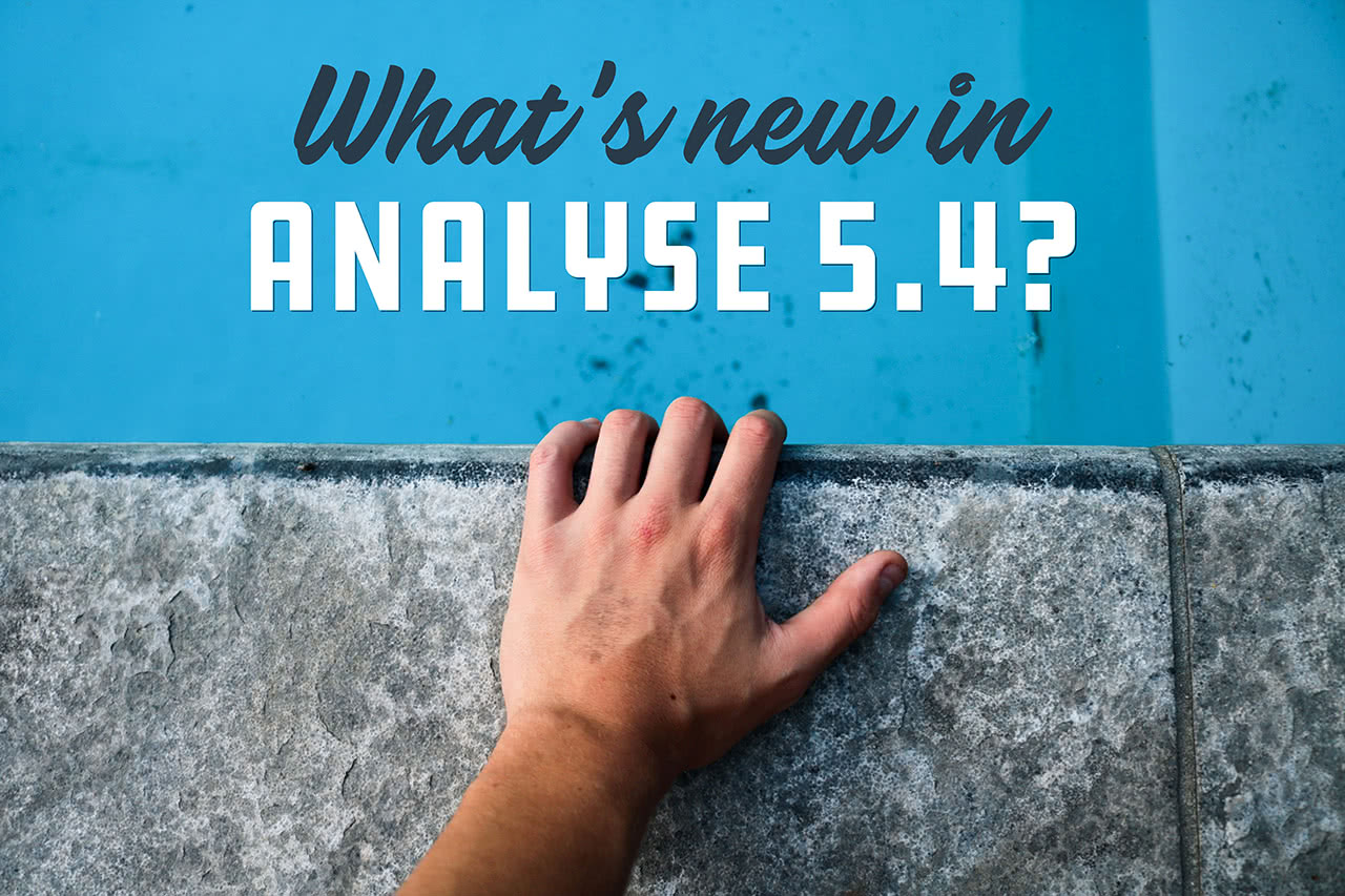 What's new in Analyse 5.4?