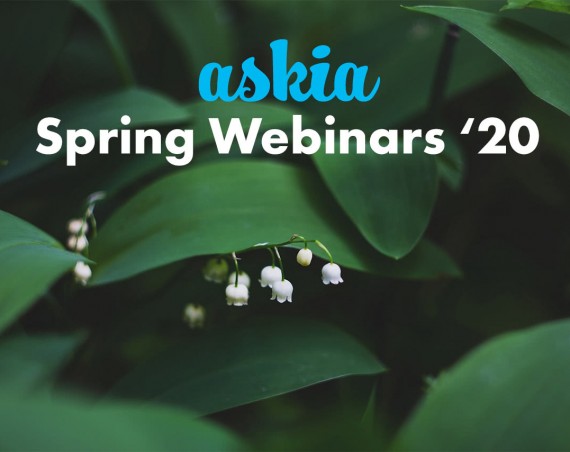 Askia Spring Webinars 2020 illustration