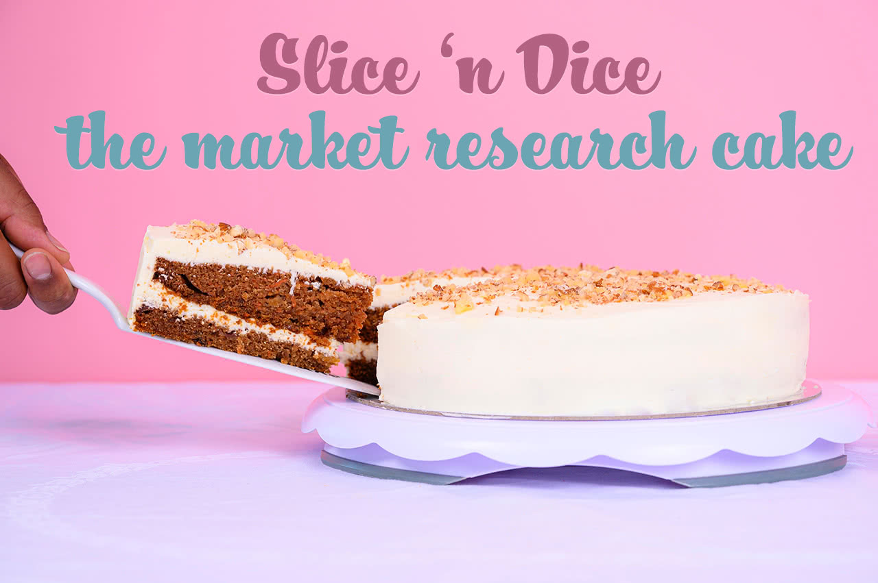 Slice & dice the market research cake